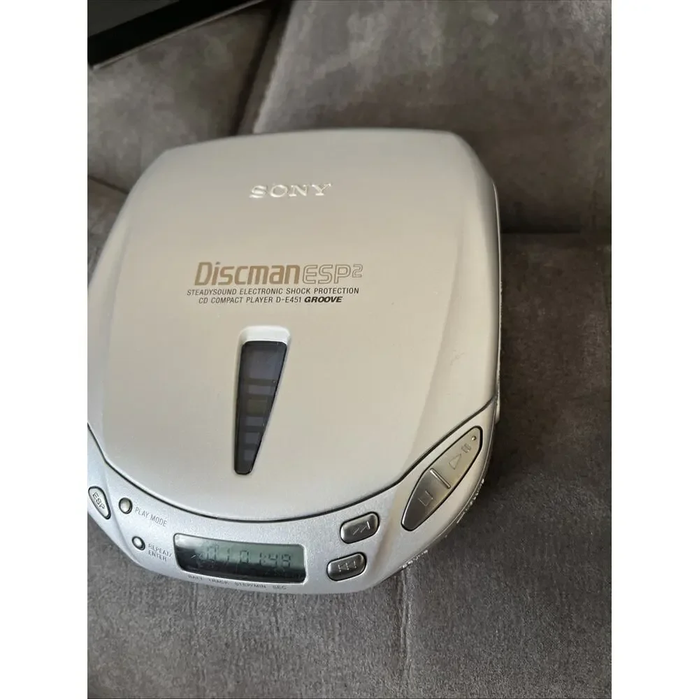 SONY Discman ESP2 Portable CD Player D-E451 - Tested